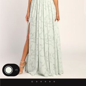 Elegant Mint Green Formal Dress